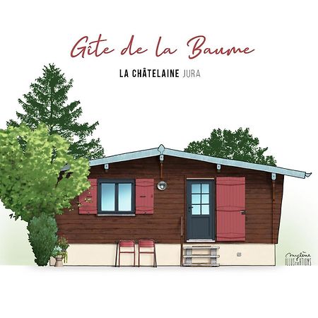 Chalet De La Baume La Chatelaine Exteriör bild